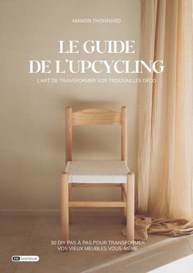 book card cover - Le guide de l’upcycling